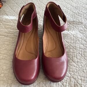 Elegant Burgundy Women's Shoes